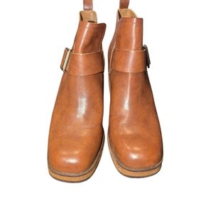 Kork-Ease Brown Ankle Boots
